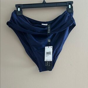 La Blanca indigo Swim Bottom only, size 8